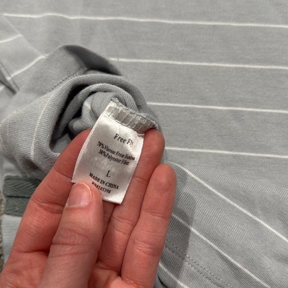 Free Fly Mens Bamboo Dockside Polo - Picture 7 of 7